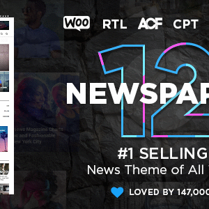 Newspaper Theme – Fast, SEO-Friendly WordPress News Template