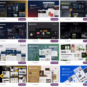 Premium 100+ WordPress Templates – Pro