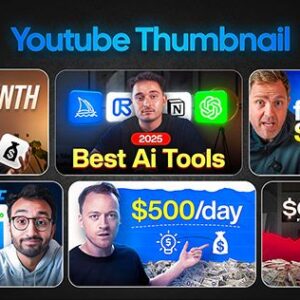 YouTube Thumbnails Make Bundle – Editable PSD Templates for Creators