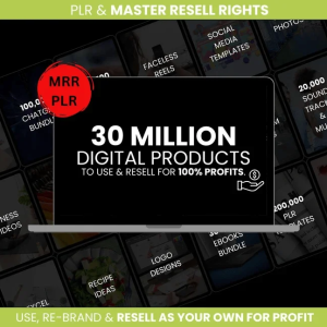 30 Million + Premium Digital Products